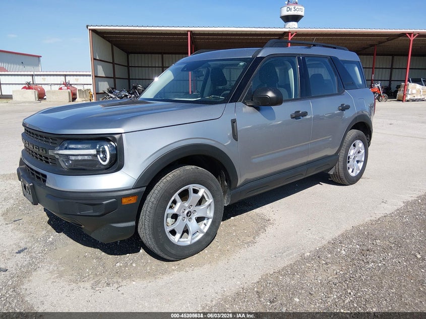 2023 Ford Bronco sport VIN 3FMCR9A61PRD55081 IAAI salvage auction — NORMAL WEAR, Sf97 (Iowa), sold $5,600 on 2026-07-09 (photo 2)