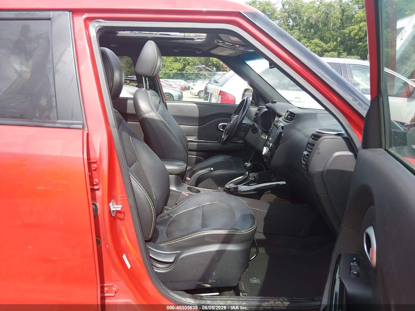 2015 Kia Soul VIN KNDJP3A5XF7767723 IAAI salvage auction — HAIL, Salvage Title, sold $1,025 on 2026-07-15 (photo 5)