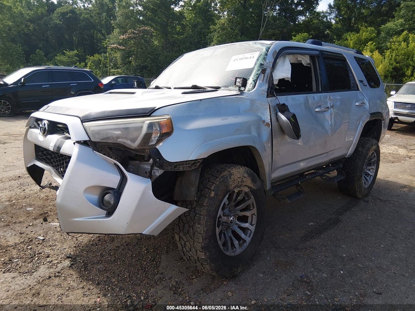 2016 Toyota 4runner VIN JTEBU5JR3G5304536 IAAI salvage auction — LEFT SIDE, Salvage Title, sold $5,600 on 2026-07-29 (photo 6)