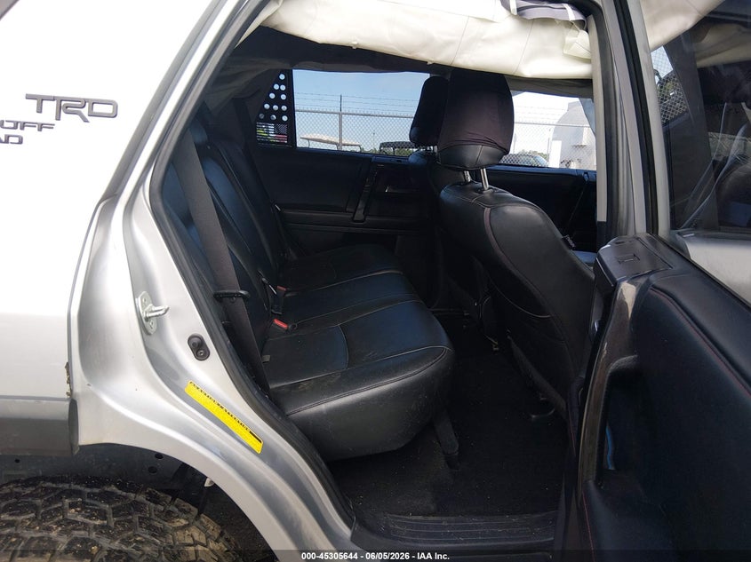 2016 Toyota 4runner VIN JTEBU5JR3G5304536 IAAI salvage auction — LEFT SIDE, Salvage Title, sold $5,600 on 2026-07-29 (photo 8)