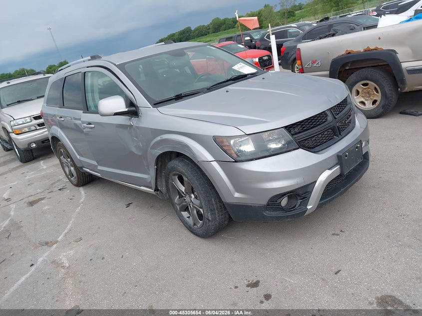 2015 Dodge Journey VIN 3C4PDDGG7FT671755 IAAI salvage auction — RIGHT SIDE, Salvage Title, sold $25 on 2026-07-28 (photo 1)