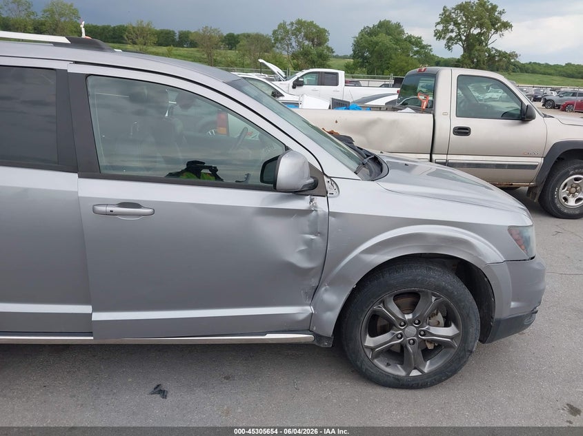 2015 Dodge Journey VIN 3C4PDDGG7FT671755 IAAI salvage auction — RIGHT SIDE, Salvage Title, sold $25 on 2026-07-28 (photo 6)