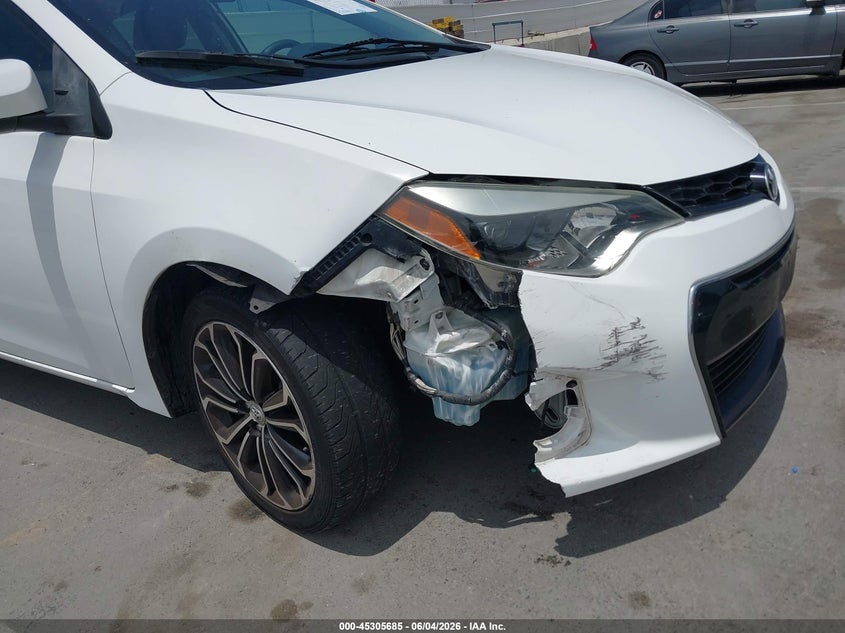 2015 Toyota Corolla VIN 5YFBURHE1FP244546 IAAI salvage auction — FRONT & REAR, Salvage (California), sold $2,650 on 2026-07-29 (photo 6)