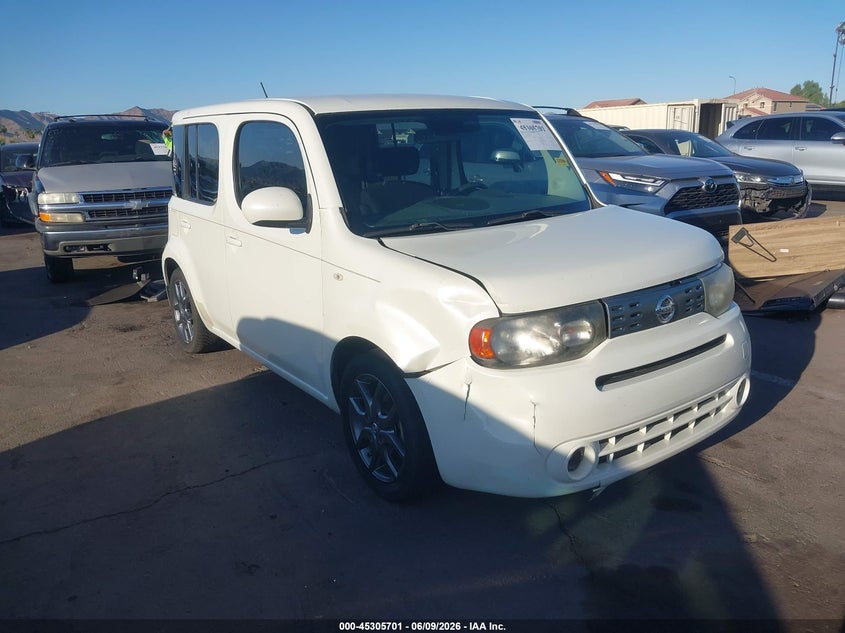 2009 Nissan Cube VIN JN8AZ28R19T119622 IAAI salvage auction — RIGHT FRONT, Salvage (Arizona), sold $1,000 on 2026-07-07 (photo 1)