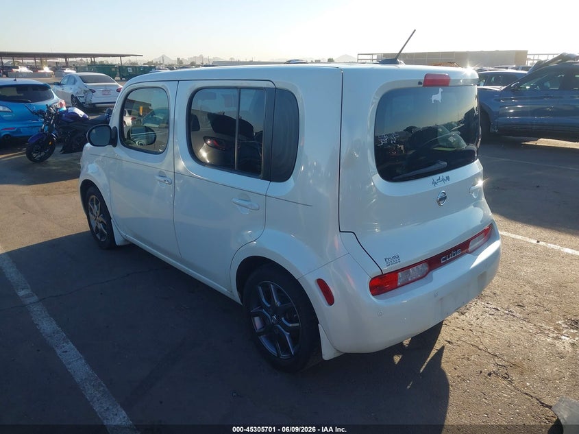 2009 Nissan Cube VIN JN8AZ28R19T119622 IAAI salvage auction — RIGHT FRONT, Salvage (Arizona), sold $1,000 on 2026-07-07 (photo 3)