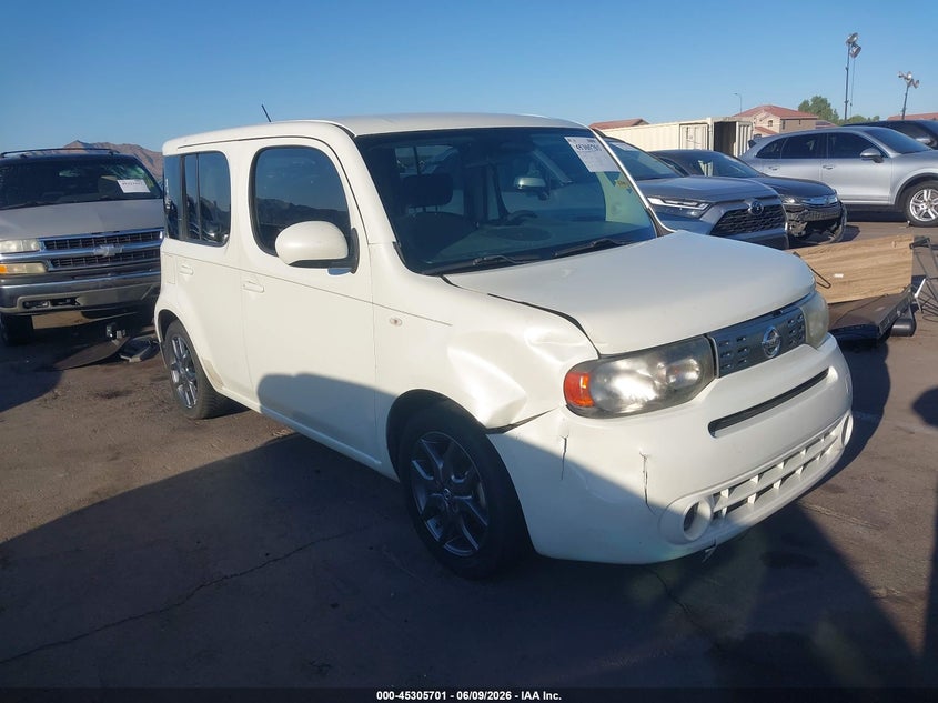 2009 Nissan Cube VIN JN8AZ28R19T119622 IAAI salvage auction — RIGHT FRONT, Salvage (Arizona), sold $1,000 on 2026-07-07 (photo 6)