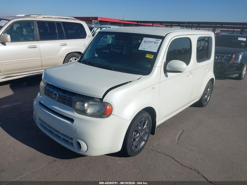 2009 Nissan Cube VIN JN8AZ28R19T119622 IAAI salvage auction — RIGHT FRONT, Salvage (Arizona), sold $1,000 on 2026-07-07 (photo 2)