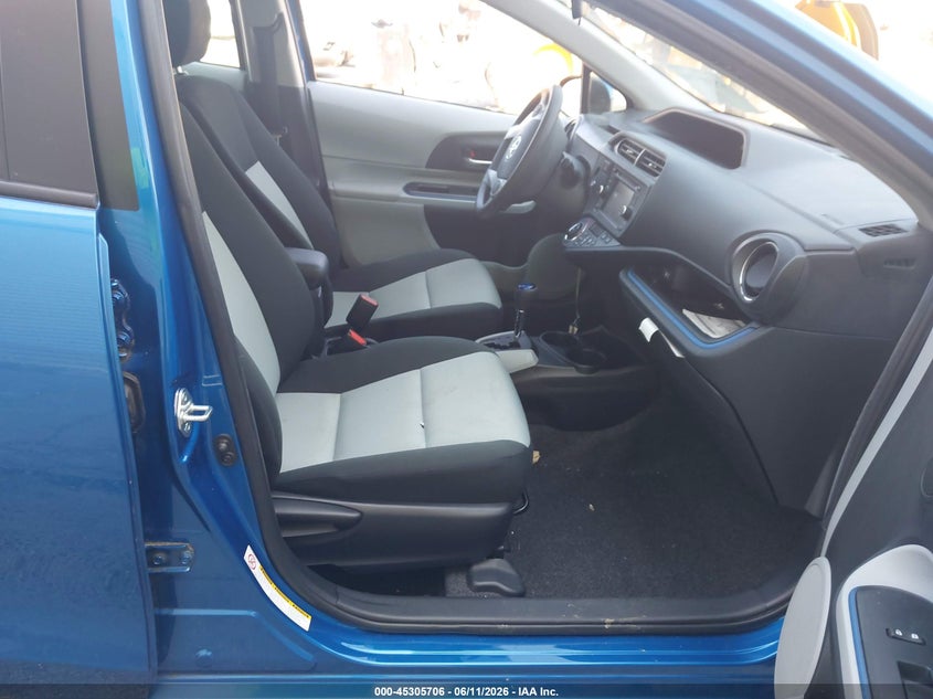 2013 Toyota Prius c VIN JTDKDTB33D1555580 IAAI salvage auction — FRONT END, Salvage (Georgia), sold $1,425 on 2026-07-22 (photo 5)
