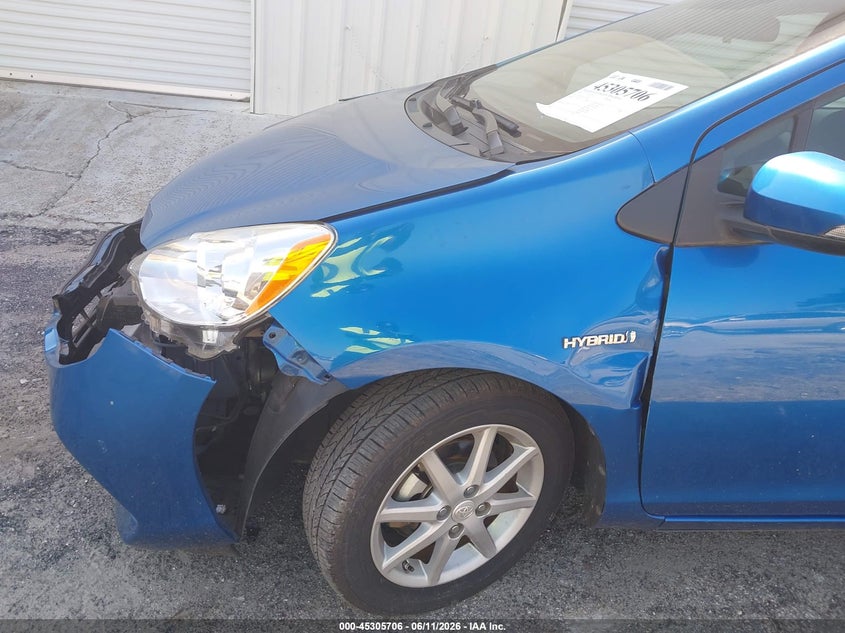 2013 Toyota Prius c VIN JTDKDTB33D1555580 IAAI salvage auction — FRONT END, Salvage (Georgia), sold $1,425 on 2026-07-22 (photo 6)