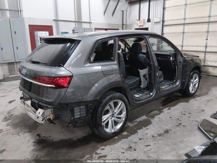 2022 Audi Q7 VIN WA1LXBF7XND021988 IAAI salvage auction — FRONT END, Salvage (Idaho), sold $15,400 on 2026-07-31 (photo 4)