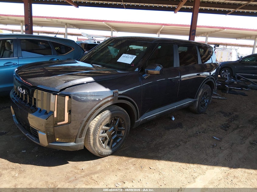 2027 Kia Telluride VIN 5XYPB5S15VG028258 IAAI salvage auction — REAR END, Salvage Title, sold $22,425 on 2026-07-28 (photo 2)