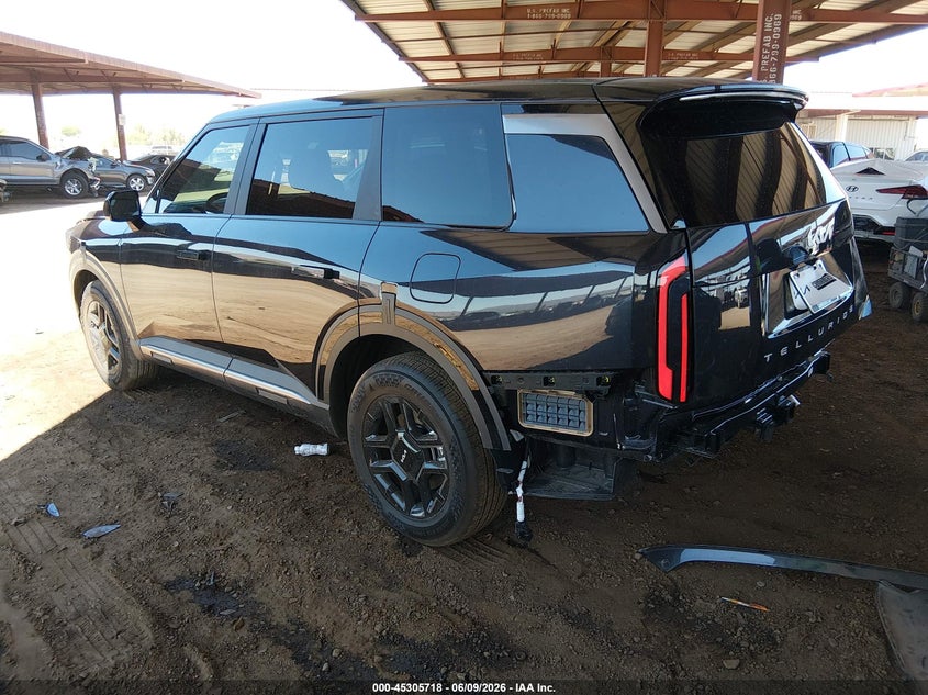 2027 Kia Telluride VIN 5XYPB5S15VG028258 IAAI salvage auction — REAR END, Salvage Title, sold $22,425 on 2026-07-28 (photo 3)