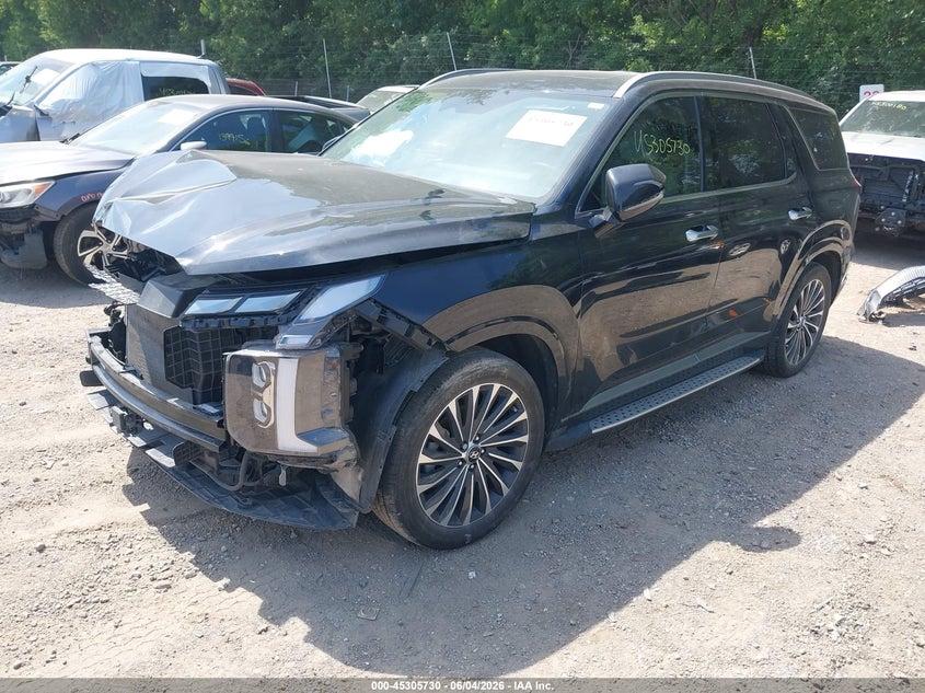 2023 Hyundai Palisade VIN KM8R5DGE0PU604115 IAAI salvage auction — FRONT END, Salvage Title, sold $8,100 on 2026-07-08 (photo 2)