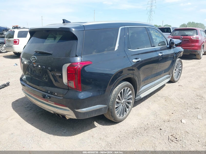 2023 Hyundai Palisade VIN KM8R5DGE0PU604115 IAAI salvage auction — FRONT END, Salvage Title, sold $8,100 on 2026-07-08 (photo 4)