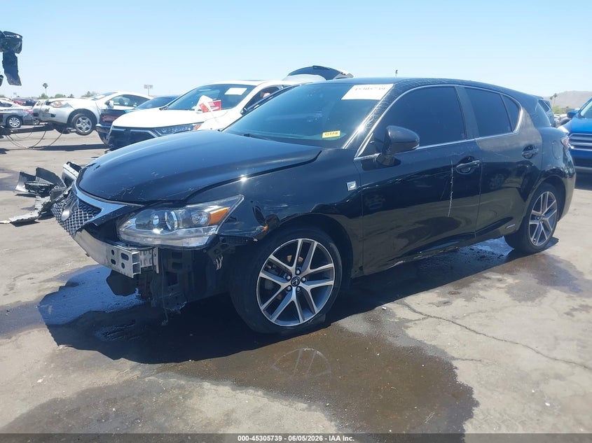 2015 Lexus Ct VIN JTHKD5BH6F2245152 IAAI salvage auction — FRONT END, Salvage Title, sold $2,800 on 2026-07-21 (photo 6)