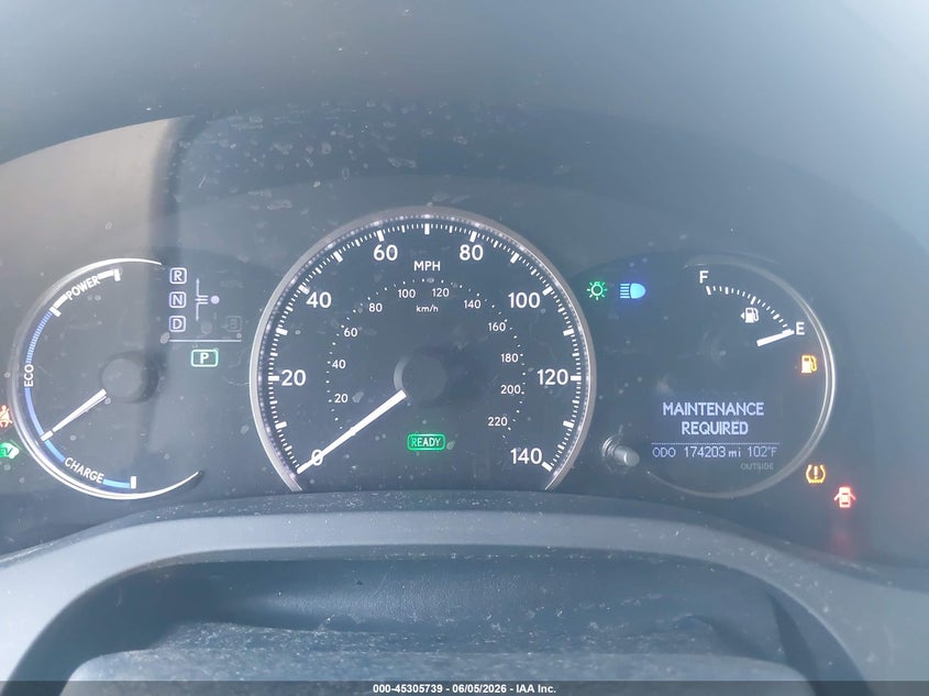 2015 Lexus Ct VIN JTHKD5BH6F2245152 IAAI salvage auction — FRONT END, Salvage Title, sold $2,800 on 2026-07-21 (photo 7)