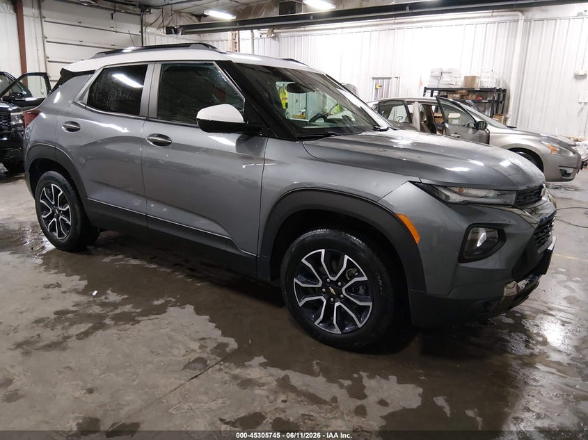 2021 Chevrolet Trailblazer VIN KL79MSSL7MB121856 — IAAI salvage auction photo