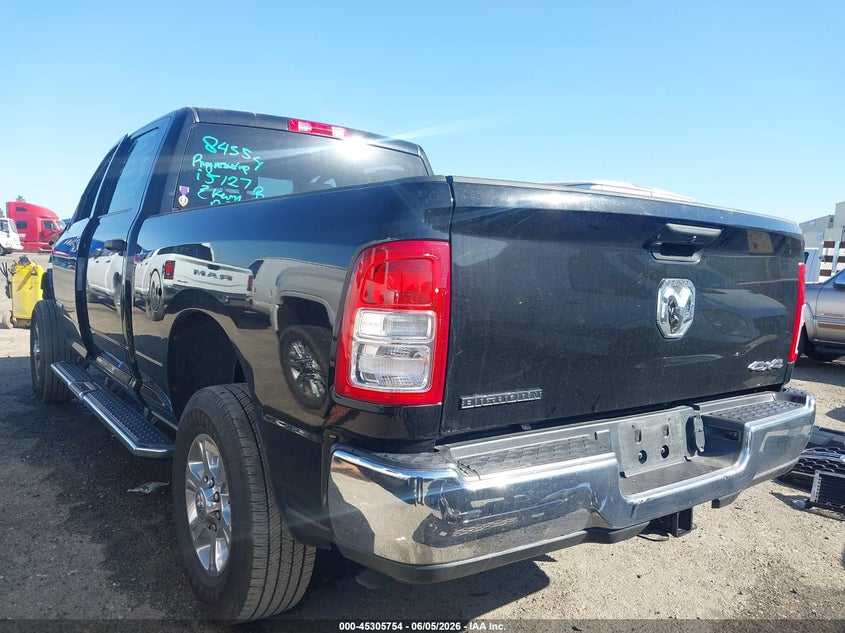 2024 Ram 2500 VIN 3C6UR5DJ7RG397603 IAAI salvage auction — FRONT END, Salvage (California), sold $11,875 on 2026-07-28 (photo 3)