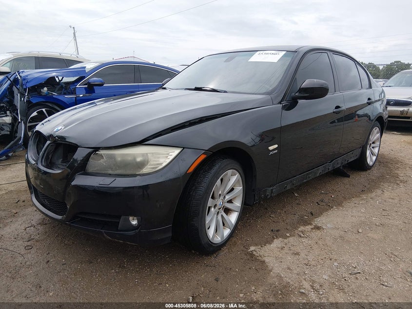 2011 BMW 3er VIN WBAPK7C5XBF083362 IAAI salvage auction — REAR END, Clear (Indiana), sold $1,400 on 2026-07-29 (photo 2)