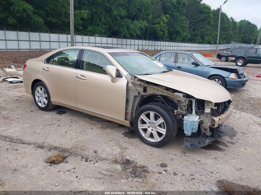 2007 Lexus Es 350 VIN JTHBJ46G072011255 IAAI salvage auction — FRONT END, Salvage (Georgia), sold $800 on 2026-07-09 (photo 1)