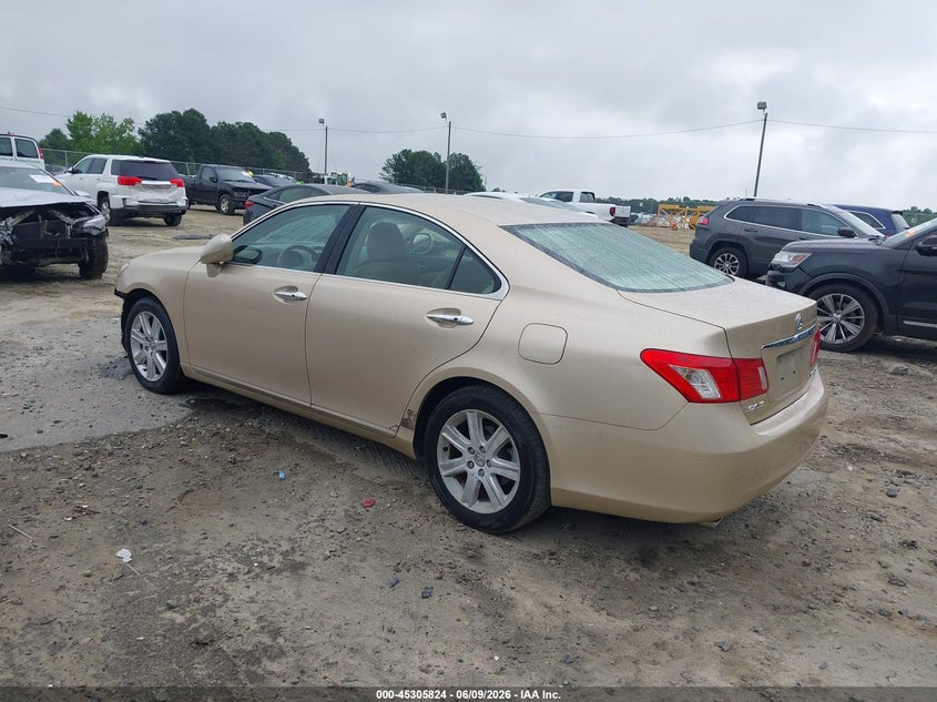 2007 Lexus Es 350 VIN JTHBJ46G072011255 IAAI salvage auction — FRONT END, Salvage (Georgia), sold $800 on 2026-07-09 (photo 3)