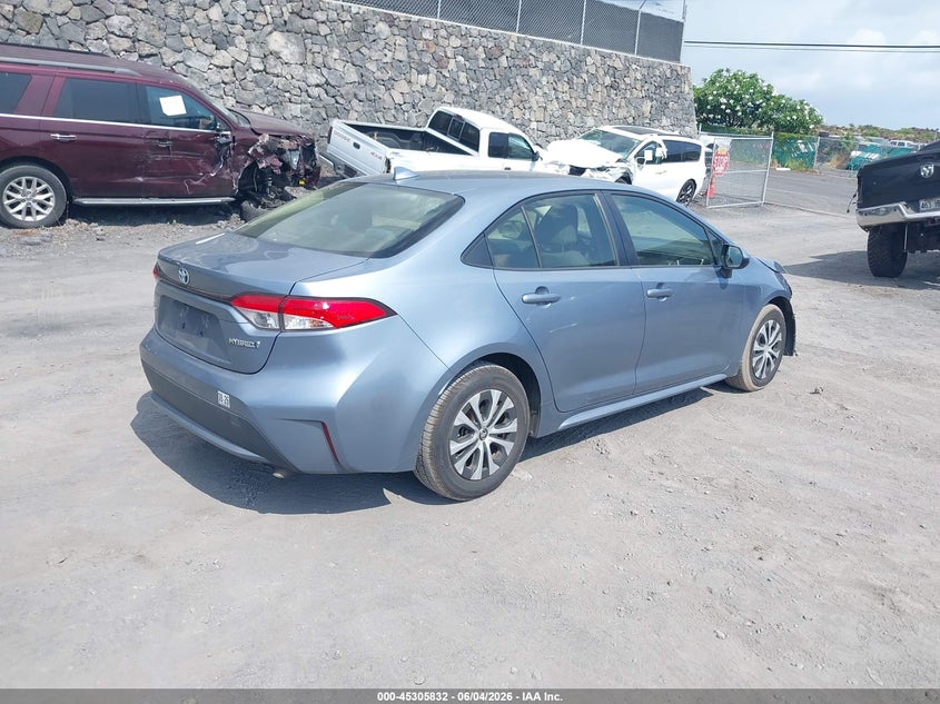 2022 Toyota Corolla VIN JTDEAMDE1NJ039343 IAAI salvage auction — FRONT END, Salvage Title, sold $1,850 on 2026-07-28 (photo 4)