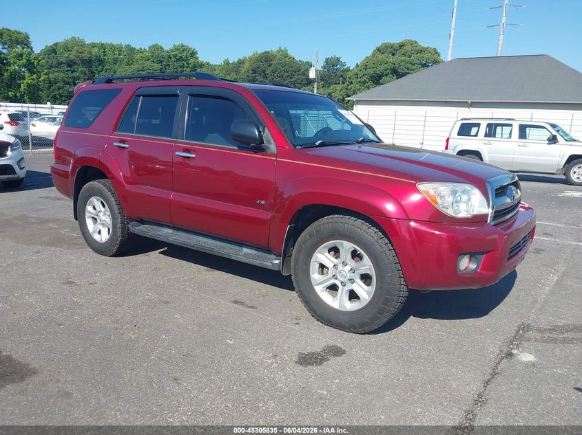 2008 Toyota 4runner VIN JTEZU14R88K022446 IAAI salvage auction — NORMAL WEAR, Repossession Paperwork (Georgia), sold $2,700 on 2026-07-15 (photo 1)