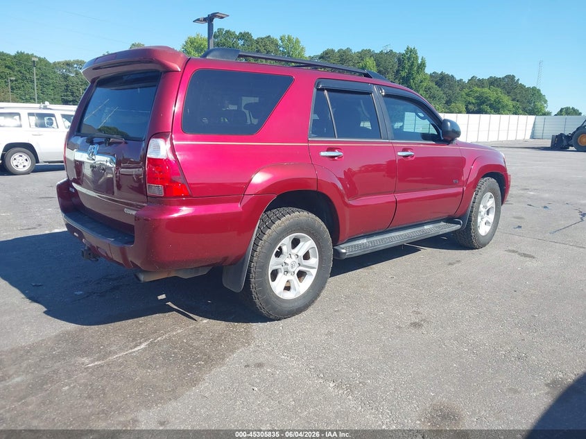 2008 Toyota 4runner VIN JTEZU14R88K022446 IAAI salvage auction — NORMAL WEAR, Repossession Paperwork (Georgia), sold $2,700 on 2026-07-15 (photo 4)