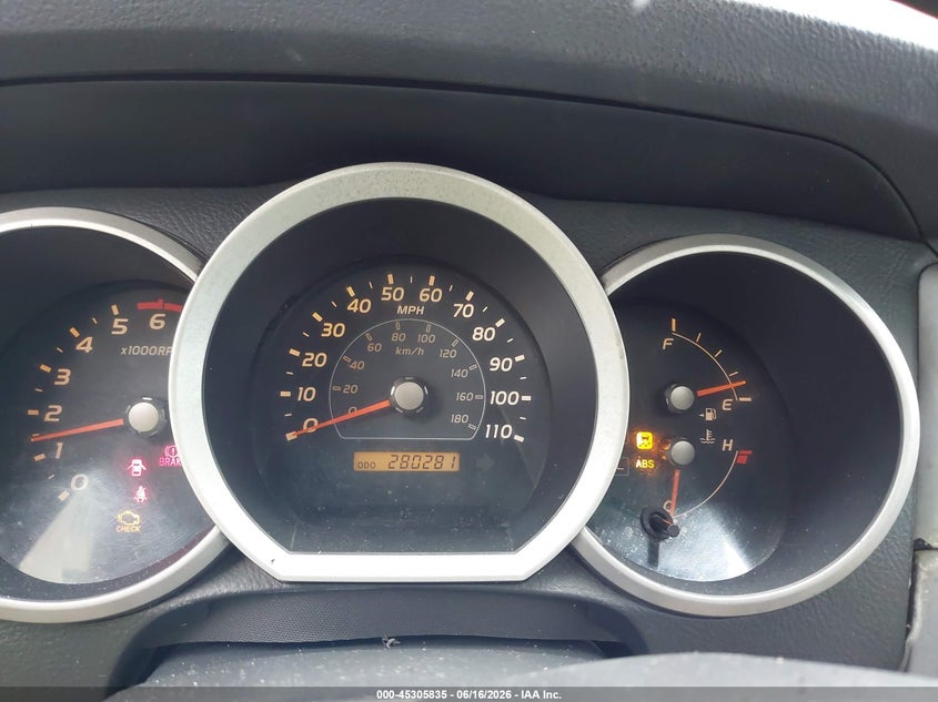 2008 Toyota 4runner VIN JTEZU14R88K022446 IAAI salvage auction — NORMAL WEAR, Repossession Paperwork (Georgia), sold $2,700 on 2026-07-15 (photo 7)