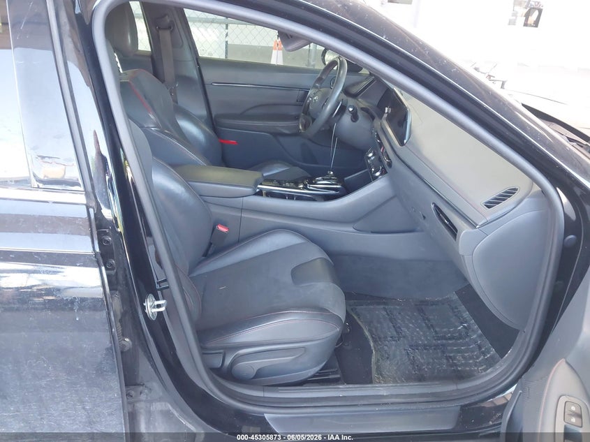 2021 Hyundai Sonata VIN 5NPEK4JC1MH105624 IAAI salvage auction — FRONT END, Salvage Title, sold $1,500 on 2026-07-23 (photo 5)