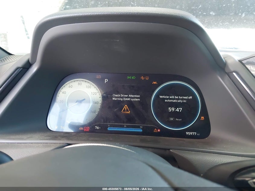 2021 Hyundai Sonata VIN 5NPEK4JC1MH105624 IAAI salvage auction — FRONT END, Salvage Title, sold $1,500 on 2026-07-23 (photo 7)