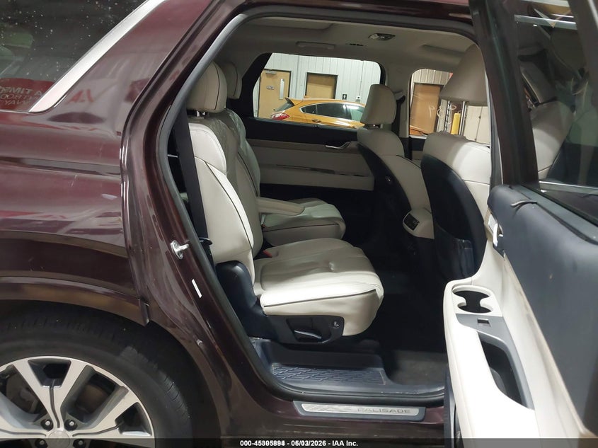 2021 Hyundai Palisade VIN KM8R5DHE7MU222481 IAAI salvage auction — FRONT END, Previously Damaged (North Dakota), sold $3,700 on 2026-07-09 (photo 5)