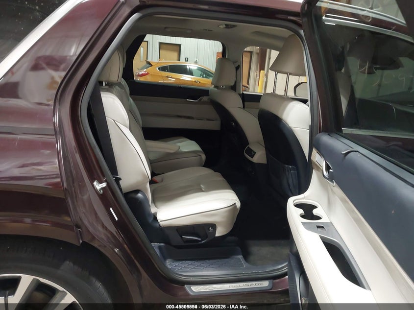 2021 Hyundai Palisade VIN KM8R5DHE7MU222481 IAAI salvage auction — FRONT END, Previously Damaged (North Dakota), sold $3,700 on 2026-07-09 (photo 8)