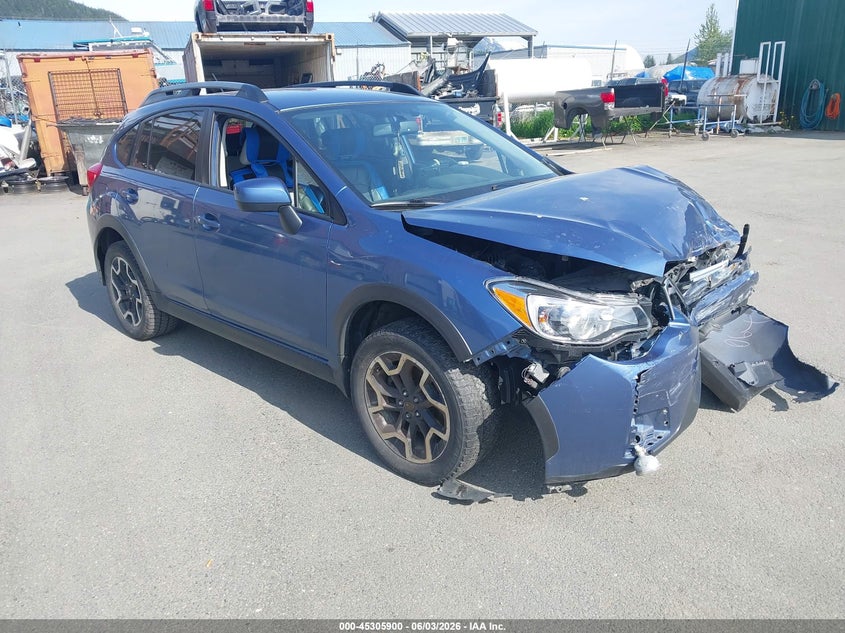 2016 Subaru Xv VIN JF2GPABC0G8342875 IAAI salvage auction — FRONT END, Salvage Title, sold $100 on 2026-07-17 (photo 1)