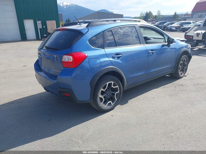2016 Subaru Xv VIN JF2GPABC0G8342875 IAAI salvage auction — FRONT END, Salvage Title, sold $100 on 2026-07-17 (photo 4)
