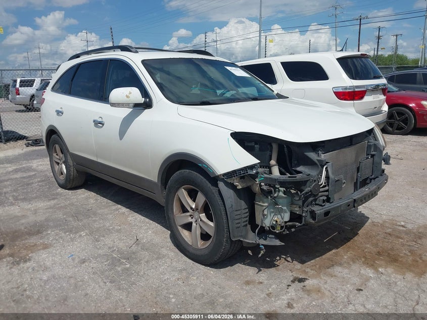 2008 Hyundai Veracruz VIN KM8NU13CX8U033996 IAAI salvage auction — FRONT END, Original (Texas), sold $375 on 2026-07-13 (photo 1)