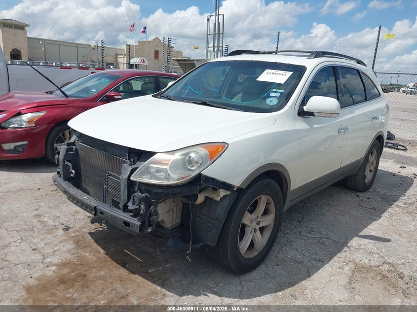 2008 Hyundai Veracruz VIN KM8NU13CX8U033996 IAAI salvage auction — FRONT END, Original (Texas), sold $375 on 2026-07-13 (photo 2)