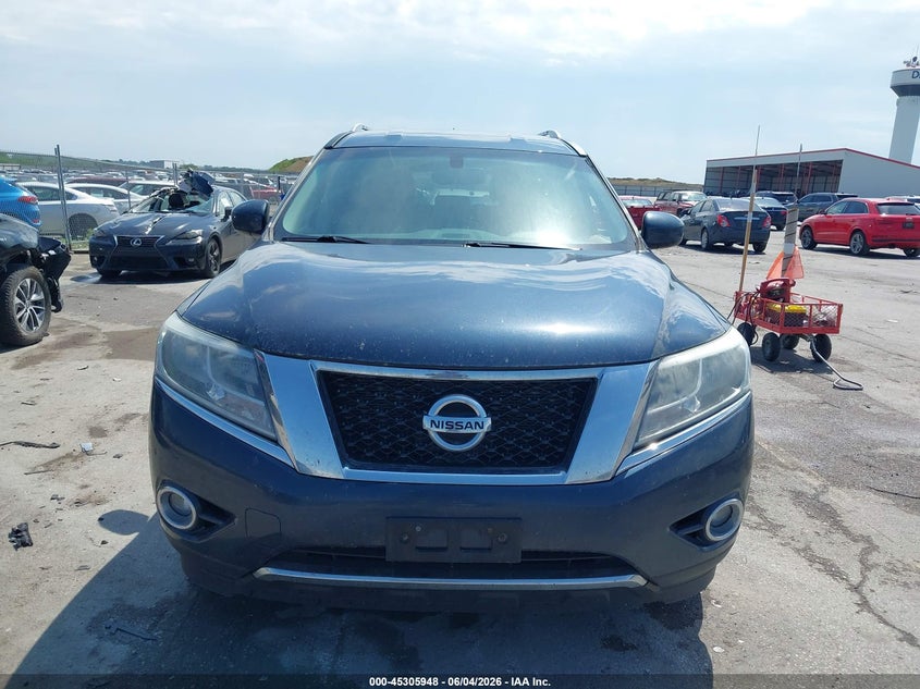 2016 Nissan Pathfinder VIN 5N1AR2MM3GC655860 IAAI salvage auction — NORMAL WEAR, Regular Certificate (Iowa), sold $675 on 2026-07-18 (photo 6)