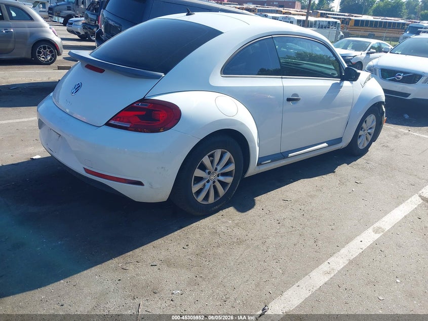 2017 Volkswagen Beetle VIN 3VWF17AT0HM627506 IAAI salvage auction — FRONT END, Salvage Title, sold $1,725 on 2026-07-09 (photo 4)
