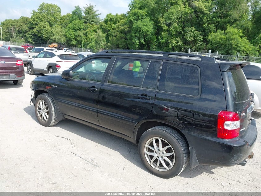 2006 Toyota Highlander VIN JTEEW21AX60002656 IAAI salvage auction — FRONT END, Prior Salvage (Minnesota), sold $25 on 2026-07-21 (photo 3)
