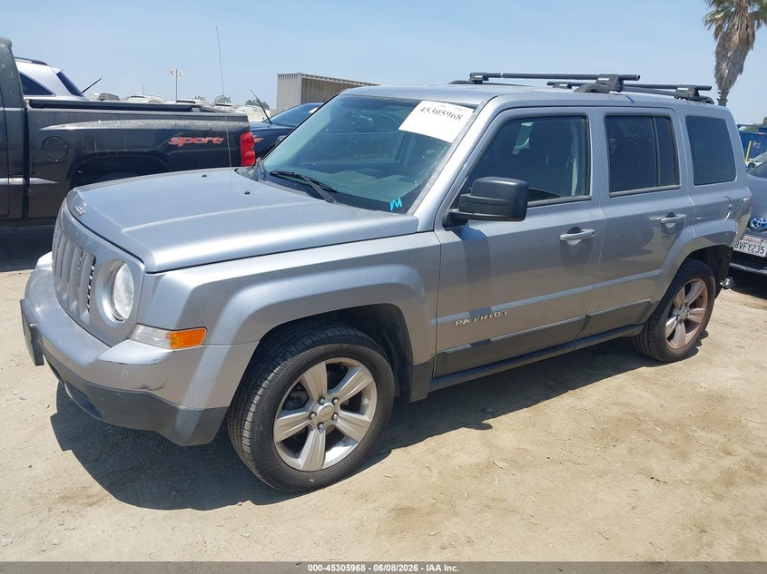 2016 Jeep Liberty (patriot) VIN 1C4NJPFB0GD620628 IAAI salvage auction — REAR END, Salvage Title, sold $1,450 on 2026-07-09 (photo 2)