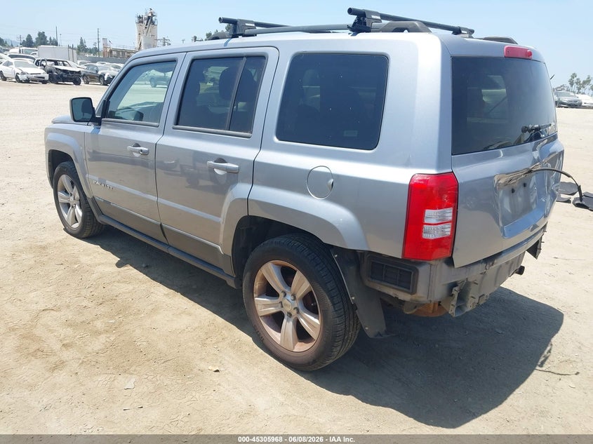 2016 Jeep Liberty (patriot) VIN 1C4NJPFB0GD620628 IAAI salvage auction — REAR END, Salvage Title, sold $1,450 on 2026-07-09 (photo 3)