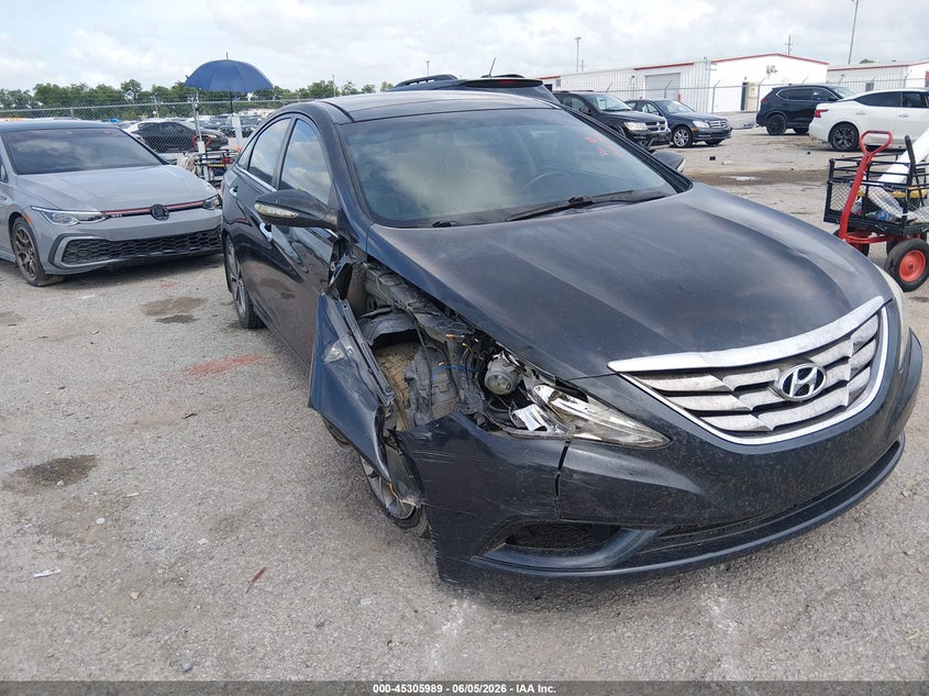 2013 Hyundai Sonata VIN 5NPEC4AB3DH577103 IAAI salvage auction — RIGHT FRONT, Salvage Title, sold $875 on 2026-07-14 (photo 1)