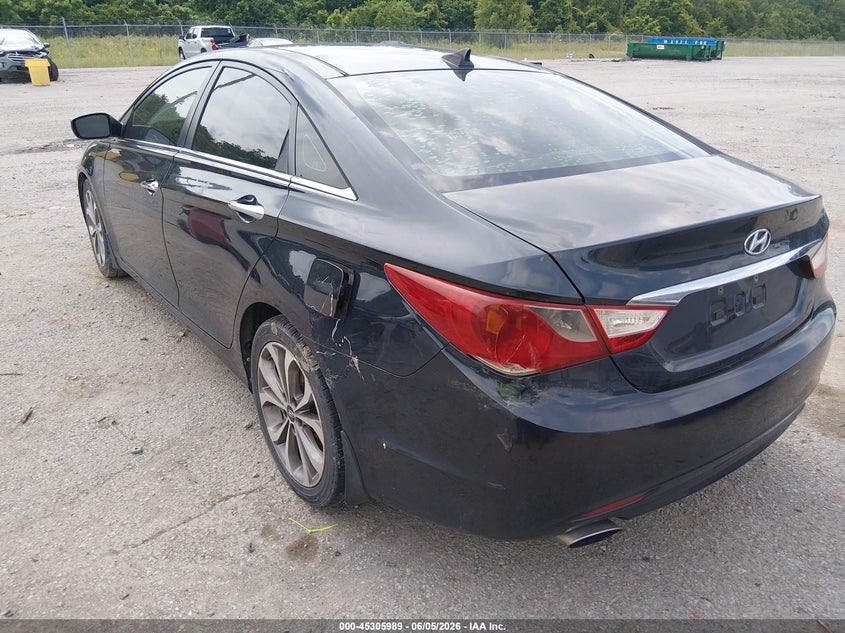 2013 Hyundai Sonata VIN 5NPEC4AB3DH577103 IAAI salvage auction — RIGHT FRONT, Salvage Title, sold $875 on 2026-07-14 (photo 3)