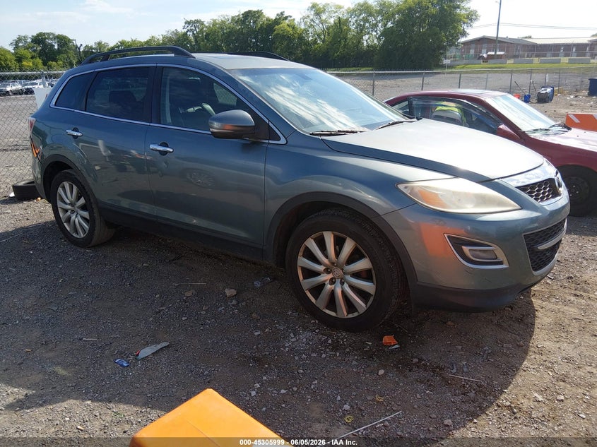 2010 Mazda Cx-9 VIN JM3TB2MA0A0235769 IAAI salvage auction — LEFT SIDE, Clear (Tennessee), sold $525 on 2026-07-16 (photo 1)