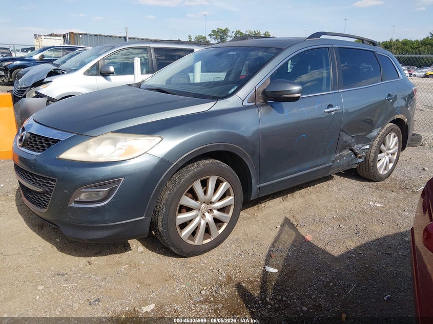 2010 Mazda Cx-9 VIN JM3TB2MA0A0235769 IAAI salvage auction — LEFT SIDE, Clear (Tennessee), sold $525 on 2026-07-16 (photo 2)