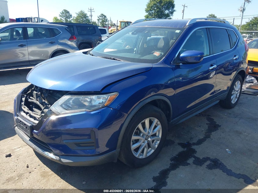 2019 Nissan Rogue VIN KNMAT2MV2KP544099 IAAI salvage auction — FRONT END, Salvage (North Carolina), sold $1,500 on 2026-07-29 (photo 2)