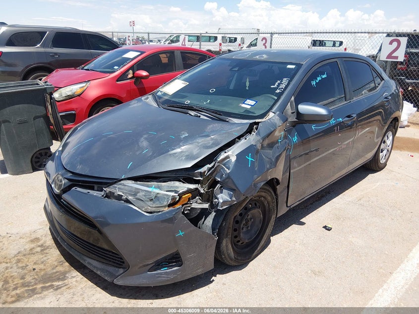 2019 Toyota Corolla VIN 5YFBURHE7KP861332 IAAI salvage auction — LEFT FRONT, Salvage Title, sold $2,550 on 2026-07-22 (photo 2)