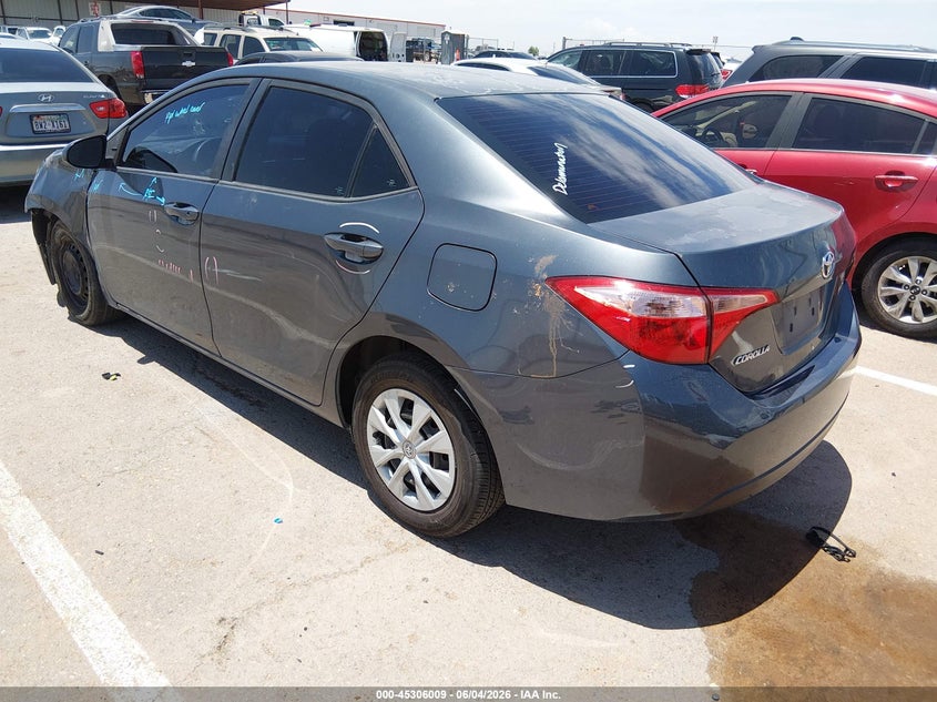 2019 Toyota Corolla VIN 5YFBURHE7KP861332 IAAI salvage auction — LEFT FRONT, Salvage Title, sold $2,550 on 2026-07-22 (photo 3)