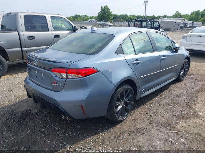 2023 Toyota Corolla VIN JTDBDMHE6P3001313 IAAI salvage auction — LEFT SIDE, Salvage (Virginia), sold $5,275 on 2026-07-28 (photo 4)